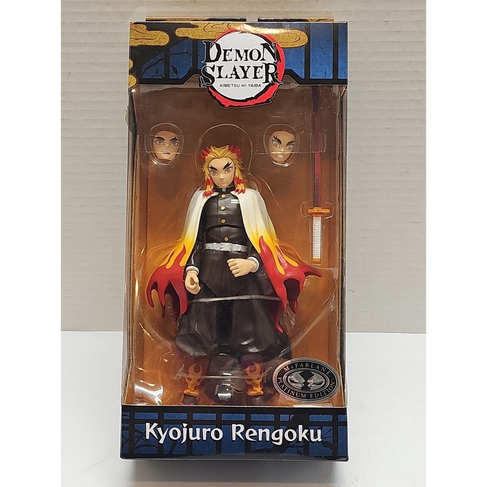 Mcfarlane Toys DEMON‎ SLAYER KYOJURO RENGOKU Figure Platinum Edition